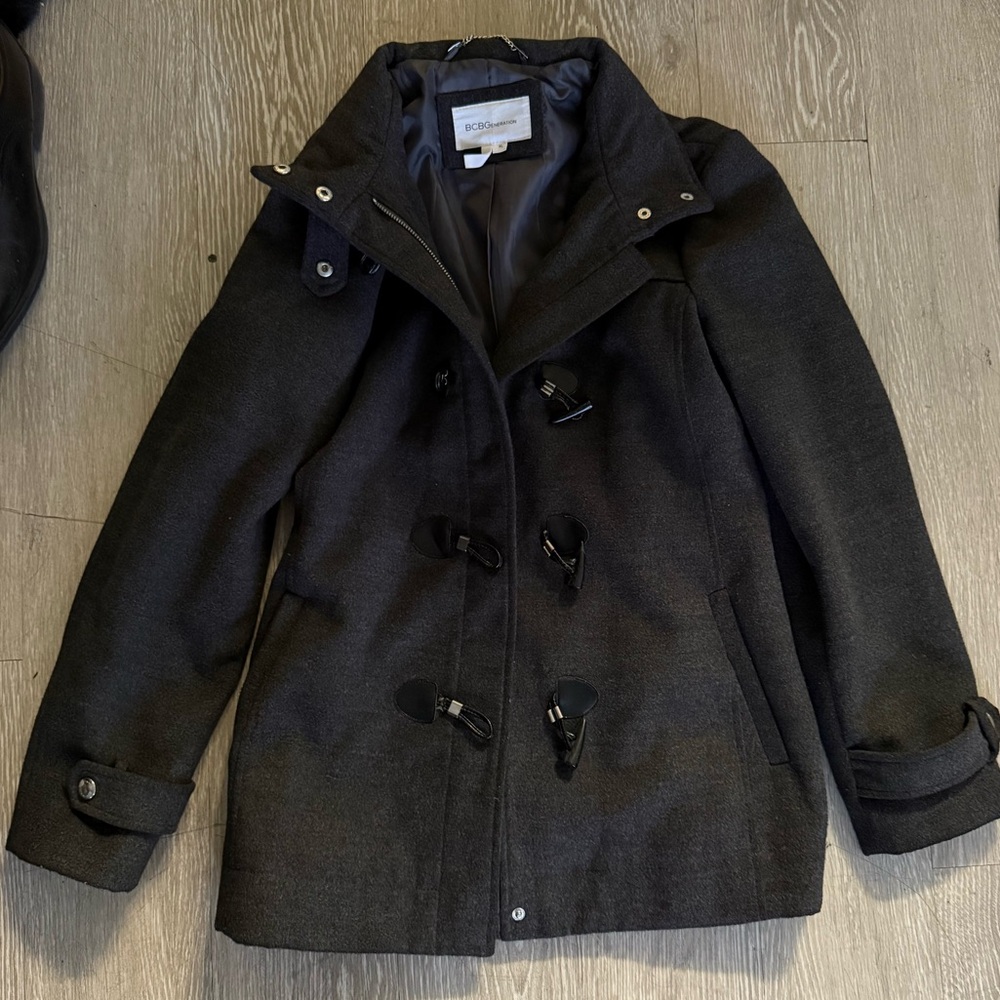 Bcbgeneration Dark Gray Winter Coat - image 4